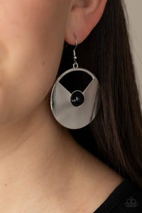 Record-Breaking Brilliance Black Earring