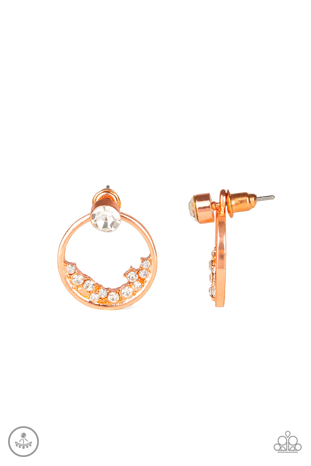 Rich Blitz Copper Earring