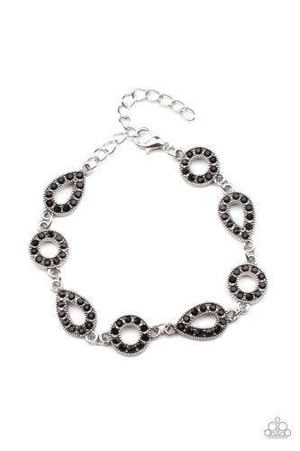 Royally Refined Black Bracelet