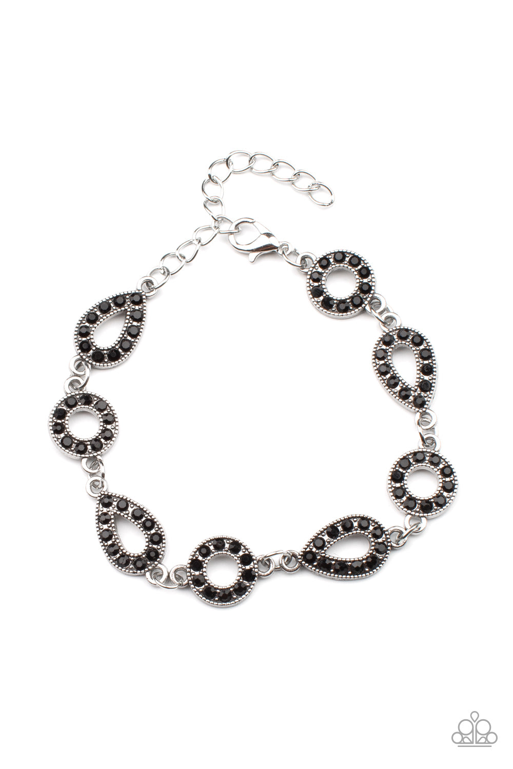 Royally Refined Black Bracelet