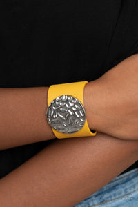 The Future Looks Bright Yellow Bracelet