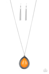 Chroma Courageous Orange Necklace