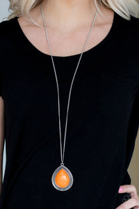 Chroma Courageous Orange Necklace
