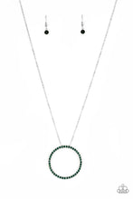 Load image into Gallery viewer, Center Of Attention Green Necklace