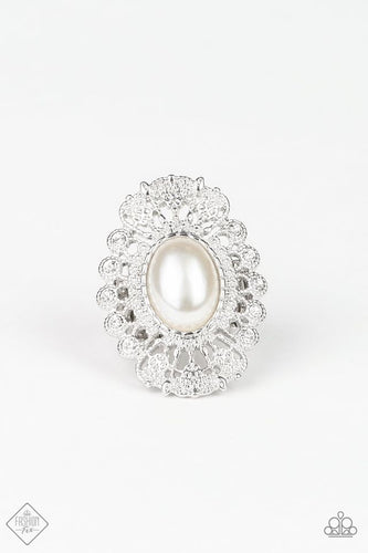 Radiantly Regal White Ring