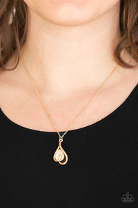 Tell Me A Love Story Gold Necklace