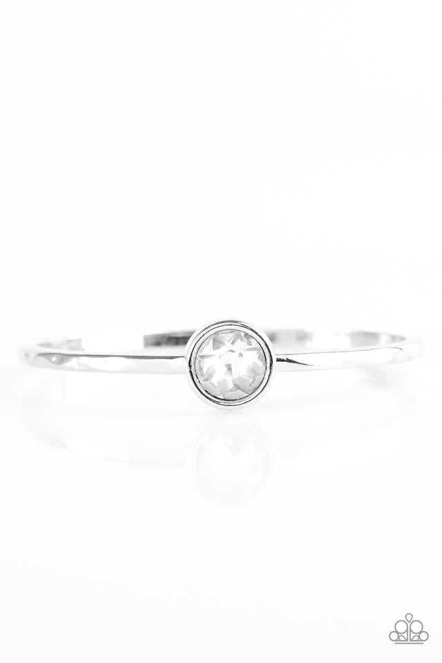 Diamonds For Breakfast White Bracelet