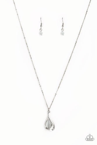 Tell Me A Love Story White Necklace