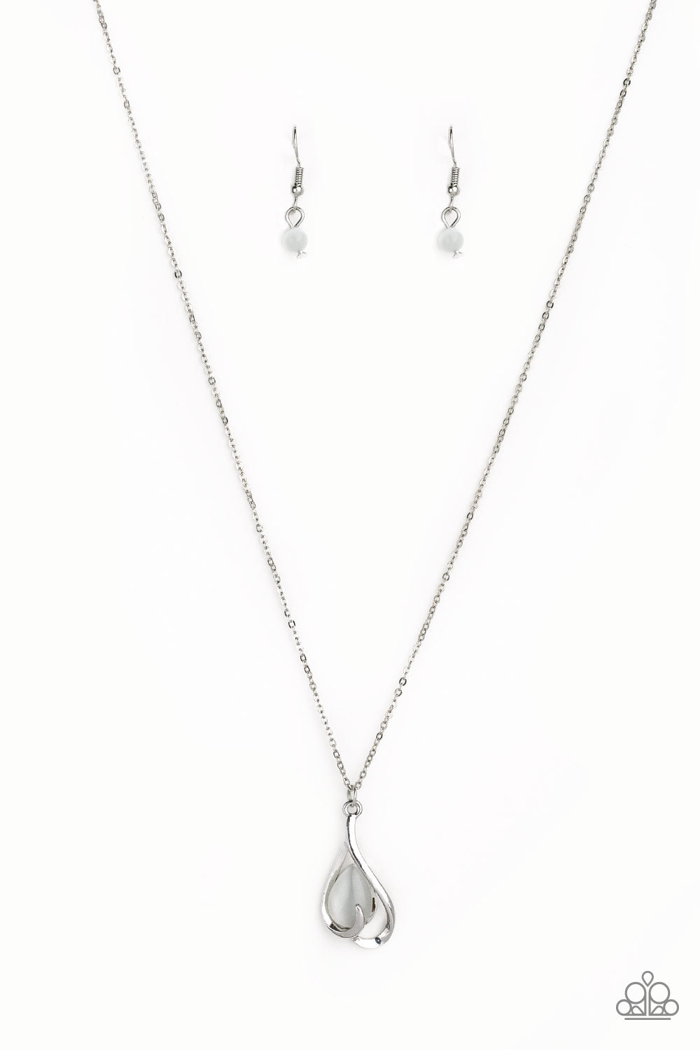 Tell Me A Love Story White Necklace