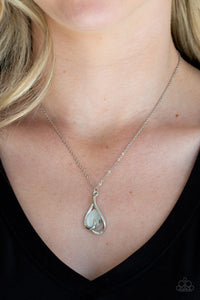 Tell Me A Love Story White Necklace