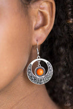 Load image into Gallery viewer, Wandering Waikiki Orange Earring