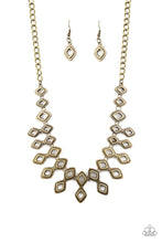 Load image into Gallery viewer, Geocentric Brass Necklace