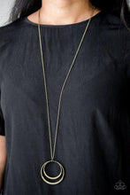 Load image into Gallery viewer, Front And EPICENTER Brass Necklace