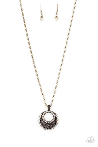 Net Worth Brass Necklace