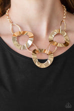 Load image into Gallery viewer, Modern Mechanics Gold Necklace