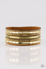 Load image into Gallery viewer, Teasingly Tomboy Brass Bracelet