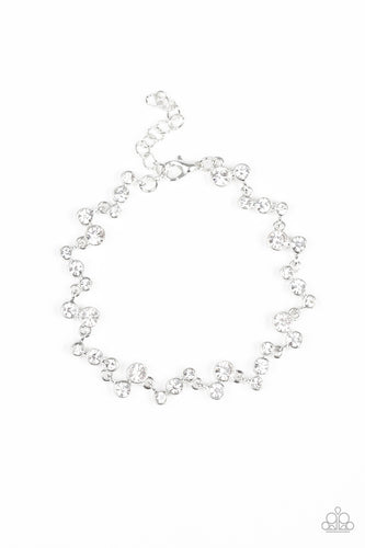 Starlit Stunner White Bracelet