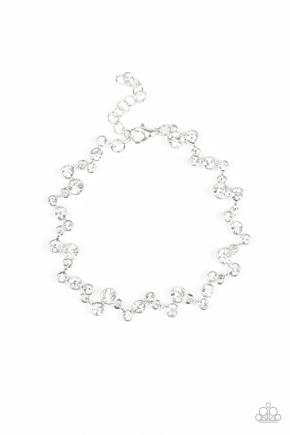 Starlit Stunner White Bracelet