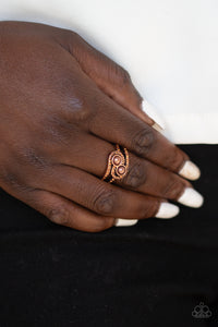 Collect Up Front Copper Ring