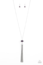 Load image into Gallery viewer, Socialite Of The Season Purple Necklace