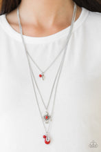 Load image into Gallery viewer, Soar With The Eagles Red Necklace