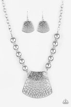 Load image into Gallery viewer, Large and In Charge Silver Necklace