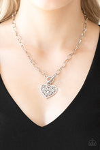 Load image into Gallery viewer, Victorian Romance Silver Necklace