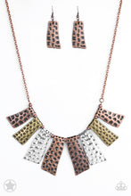 Load image into Gallery viewer, A Fan Of The Tribe Copper Necklace