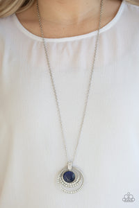A Diamond A Day Blue Necklace