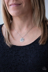 Home Is Where Mom Is Silver Necklace