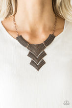 Load image into Gallery viewer, Fiercely Pharaoh Copper Necklace