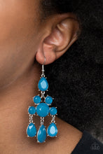 Load image into Gallery viewer, Afterglow Glamour Blue Earring