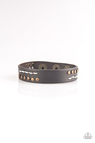 Always An Adventure Brown Bracelet