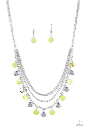 Beach Flavor Green Necklace