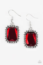 Load image into Gallery viewer, Downtown Dapper Red Earring