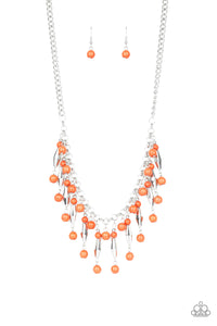 Earth Conscious Orange Necklace