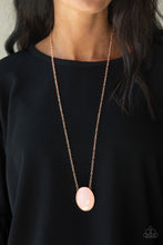 Load image into Gallery viewer, Intensely Illuminated Copper Necklace