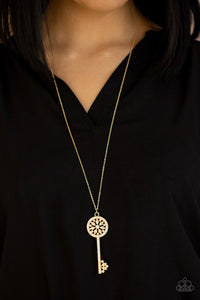 Keeping Secrets Gold Necklace