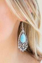 Load image into Gallery viewer, Majestically Malibu Blue Earring