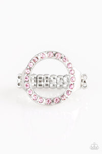 One-GLAM Band Pink Ring