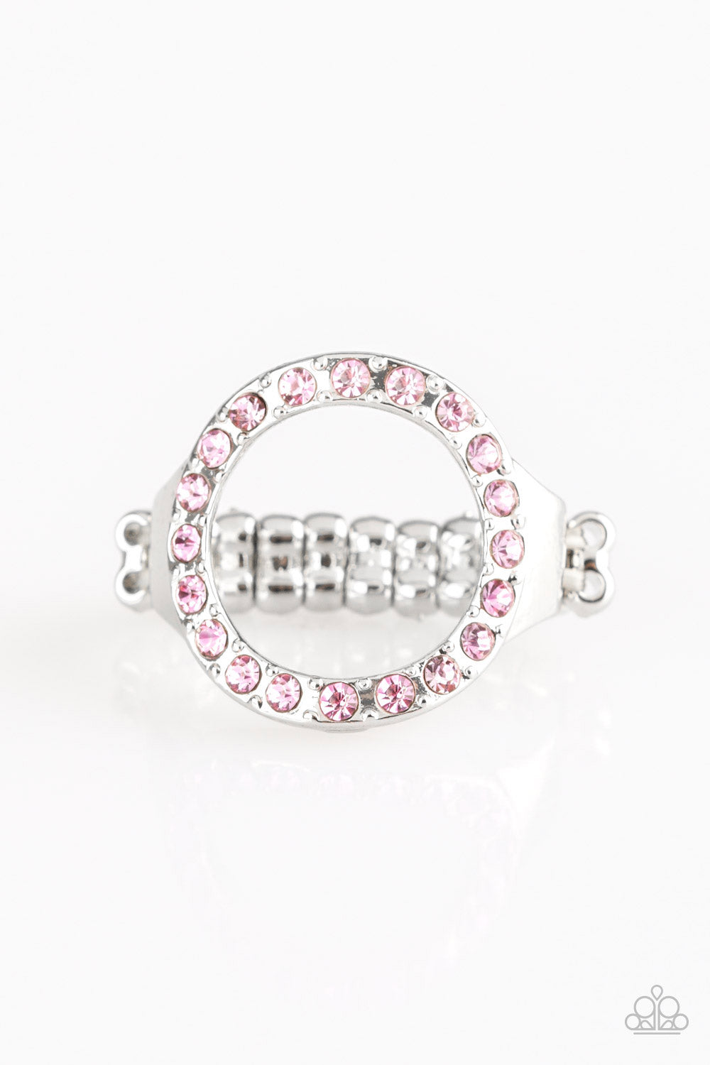 One-GLAM Band Pink Ring