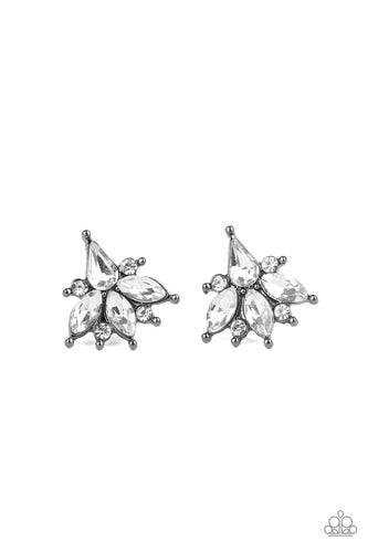 Stellar Sheen Black Earring
