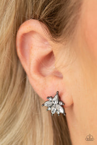 Stellar Sheen Black Earring