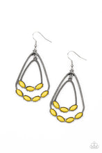Load image into Gallery viewer, Summer Staycation Yellow Earring