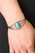 Load image into Gallery viewer, Western Wanderer Blue Bracelet