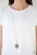 Load image into Gallery viewer, Modern Majesty Purple Necklace