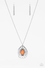 Load image into Gallery viewer, Summer Sunbeam Orange Necklace