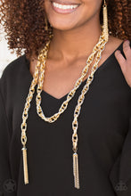 Load image into Gallery viewer, SCARFed For Attention Gold Necklace