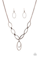 Load image into Gallery viewer, All OVAL Town Copper Necklace