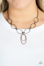 Load image into Gallery viewer, All OVAL Town Copper Necklace